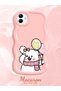 Samsung Galaxy A04 Compatible Case Camera Protector Pink Silicone Couple Phone Case Cat Pattern - 2