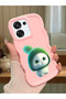 Oppo F31 5g Compatible Case Camera Protector Pink Silicone Couple Phone Case Cute Pattern