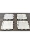 6 Pieces Presentation Tray Lalezar Full Silver Tray 22 cm