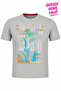Large Size Cotton Comfortable Fit Daily Use Crew Neck Men's T-Shirt - 2