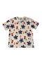 Girls' Shorts Suit 100% Cotton Single Jersey Fabric Cherry and Flower Pattern Short Sleeves Crew Neck - 4