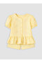 Lcw Kids Yellow Embroidered Girls' Set
