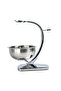 iRAZOR Shaving Bowl and Stand Set with Magnetic Base - 304 Steel Bowl & Chrome Plated Alloy Stand... - 8