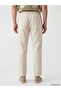 Lcw Vision Beige Regular Fit Men's Pleated Trousers - 4