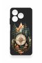 Realme C63 Compatible Compass Forest Pattern Silicone Case - 2