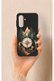 Samsung A26 Compatible Compass Forest Pattern Silicone Case