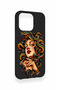 iPhone 13 Pro Compatible Medusa Patterned Silicone Case - 3