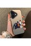 iPhone 17 Compatible Silicone Edge Hard Back Case Couple Phone Case with Football Pattern - 3