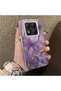 Redmi Note 14 Pro Compatible Silicone Edge Hard Back Case Couple Phone Case Butterfly Pattern - 3