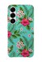 Samsung Galaxy S23 Compatible Printed Transparent Phone Case |   Collection: Floraluxe Botanica