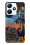 Infinix Hot 30I Compatible Jack Skellington Patterned Transparent Phone Case