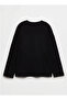 100% Cotton Oversize Fit Turkish Coffee 2 Printed - Crew Neck Long Sleeve T-Shirt - 2