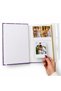 Purple Photo Album Patterned Magnetic Photo Album Hard Cover 30 Pages - 3