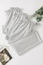 Set of 3/Pack Unisex Men'S/Women's Regular Fit/Comfortable Cut/Comfortable Fit Multi-Color Pipe/Straight Leg Sweatpants - 4
