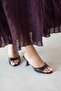 Best Women's Heeled Leather Sandals Brown - 2