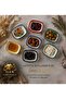 Cappadocia Snack Bowl, Sauce Bowl, Jam Bowl, Olive Bowl, Spice Bowl, Breakfast Serving Bowls Set of 6 Rectangular - 4