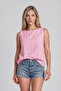 Zero Sleeve Patterned Casual Blouse