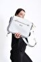 Original Women's White Gray Cross Shoulder Bag - 2
