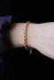 Women's Gold Classic Twisted Rope Chain Bracelet Xuping Jewelry Model