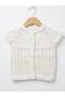 Hand Made Knitted White Baby Vest
