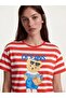 Lcw Dream Red Bear Teddy Printed Women's Nightgown - 3