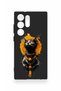 Samsung S23 Ultra Compatible Egyptian Cat God Patterned Silicone Case - 2