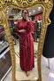 Silk Dress with Sleeve Detail - 2