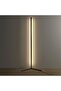 Remote Control LED Light Corner Lamp White - 5