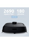 Robot Vacuum Cleaner Mop Self-Cleaning Technology M1 Black - 7