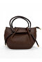 Women's Crossbody Hand and Shoulder Bag - 3-Compartment Zippered Snap Mini Bag 20X14