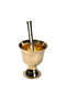 Handcrafted BrassArabic Grinder Pot - 2