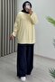 İkoll Text Printed Summer Premium Quality Oversize Tunic (Sizes 38-46) - 4