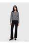 Lcw Vision Gray Crew Neck Women's Knitwear Cardigan - 2