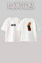 Cardi B_36 Design Printed Unisex Oversize Fit White Tshirt