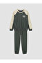 Lcw Kids Green Printed Boy's Tracksuit Set