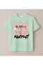 Manifest Dusty Pink Design Printed Children's T-Shirt (Ages 4-13)