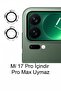 واقي عدسة الكاميرا متوافق مع Mi 17 Pro (لا يتوافق مع Pro Max) مصنوع من الياقوت