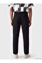 Lcw Vision Black Relax Fit Pleated Men's Trousers - 4