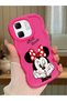 Infinix Hot 50I Compatible Case Camera Protector Red Silicone Couple Phone Case Cute Pattern