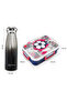 Steel Core 3 Compartment Lunch Box 750ml w/ Double Wall Stainless Steel Water Bottle 420ml – Champion navy - 8