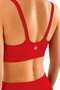 Women's Sports Bra with Straps - C904 - 2