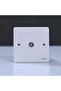 1 Gang TV Outlet Switch White