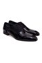 Black Color Lace-Up Genuine Leather Men's Shoes
