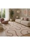 Eta Traditional Patterned Modern Woven Base Decorative Carpet Sdtamor2541 - 2