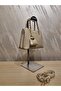 Stylish Women's Charm Detailed Shoulder Bag