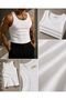 Men's 3-Piece Halter Neck Lycra Camisole Slim Fit Sports Athlete Undershirt - 4