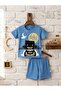 Baby Boy 3D Embroidered Embossed Shorts Top and Bottom Summer Baby Set - 5