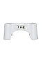 Squatting Stool White 12x20x9inch