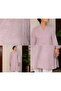 - Cotton Modest Shirt with Pintuck Detail & V-Neck