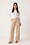 Women's High Waist Regular Classic Trousers El-1037 - 4